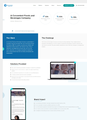 Epikso Food Manufacturing Case Study